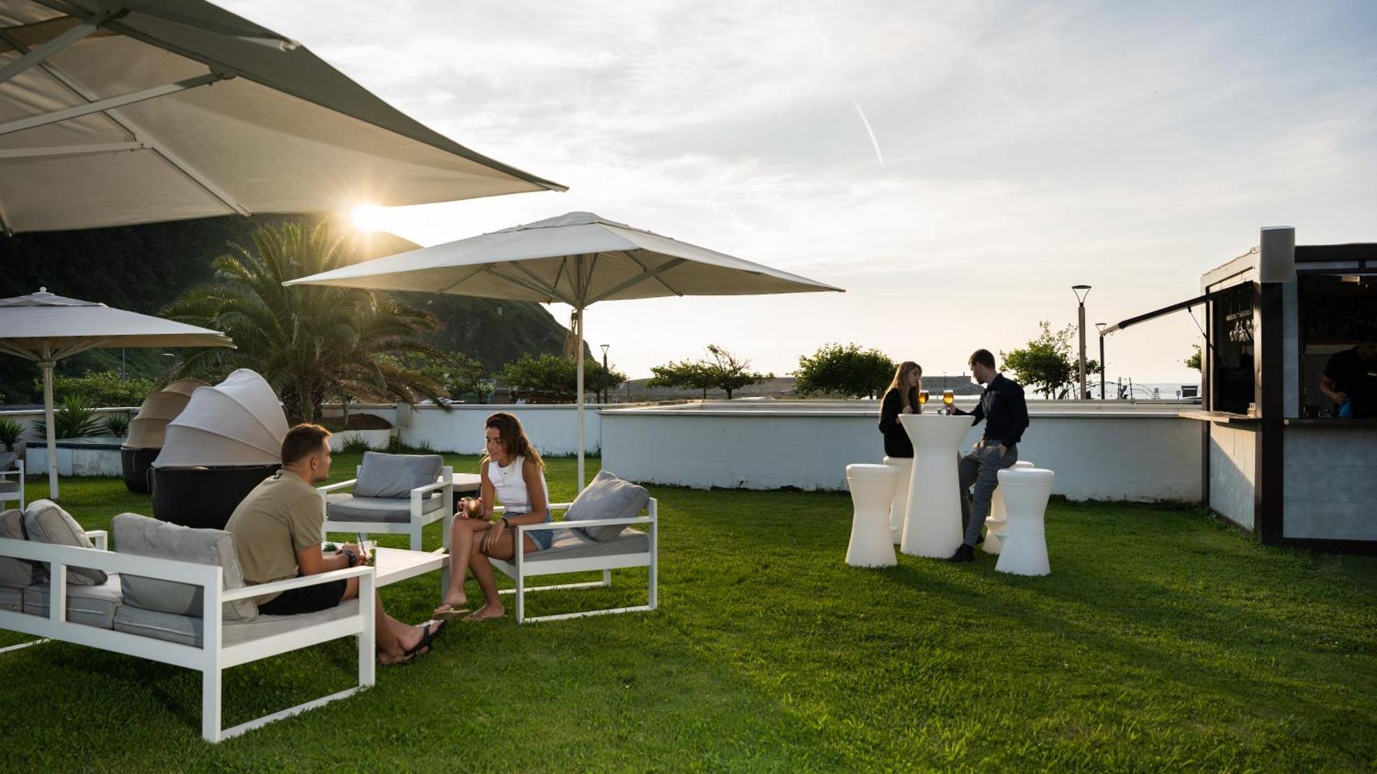 Hotel & Thalasso Villa Antilla - Habitaciones Con Terraza - Thalasso Incluida Orio Zewnętrze zdjęcie